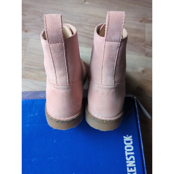 Birkenstock Bryson Combat Pink Suede Boots EU 41 Women 10-10.5 - Picture 11 of 12